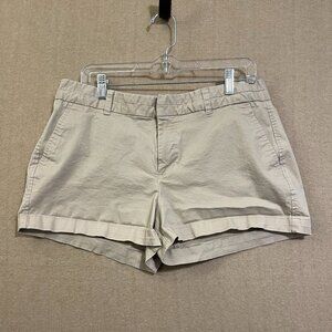 GAP Khaki Shorts Women's 14 City 3 Inch Short